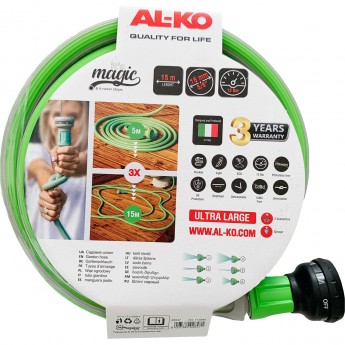 Шланг садовый AL-KO MAGIC SOFT 5/8" 15 м Шланг садовый AL-KO MAGIC SOFT 5/8" 15 м
